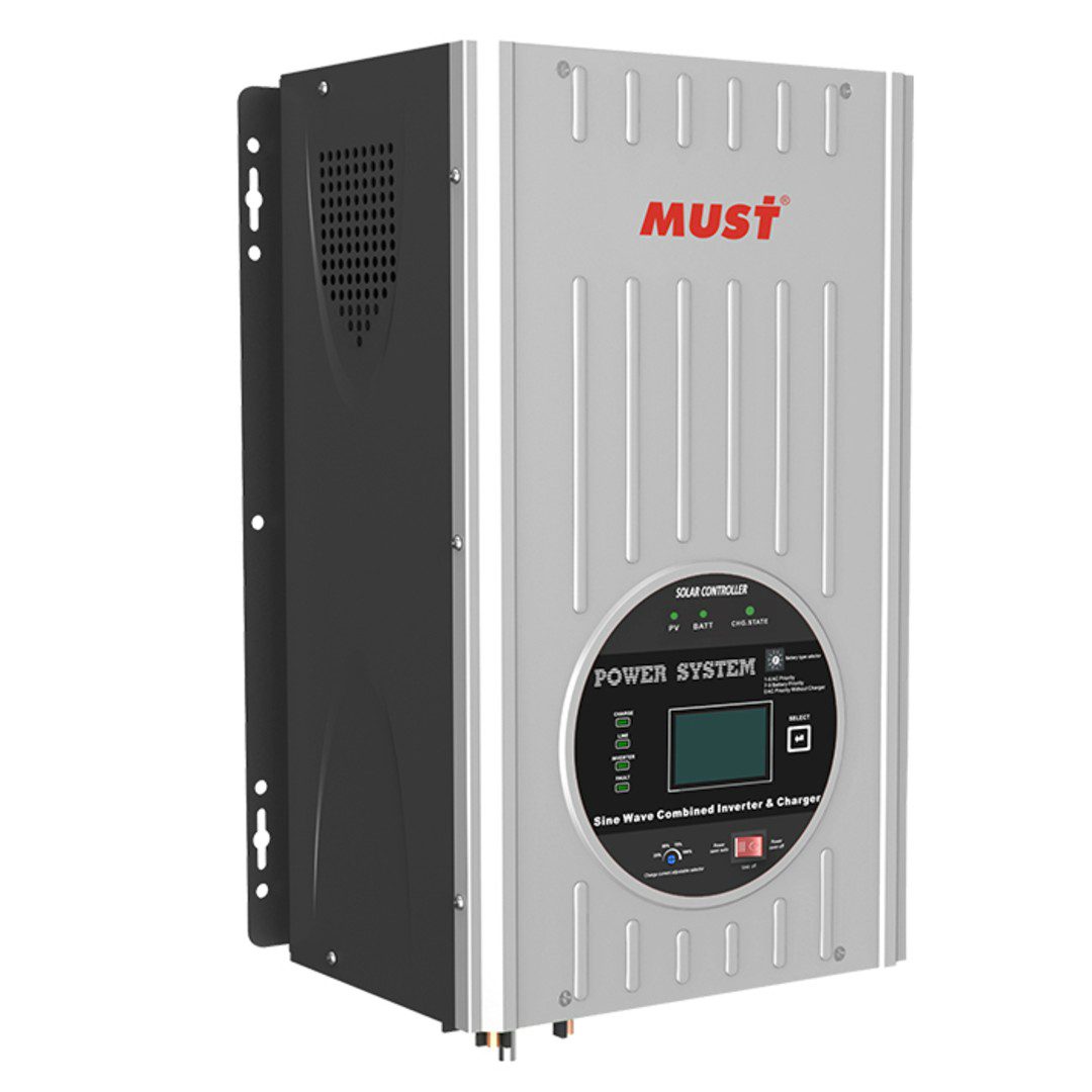 Inversor Híbrido Controlador Mppt 1500w  24V Must - Imagen 2