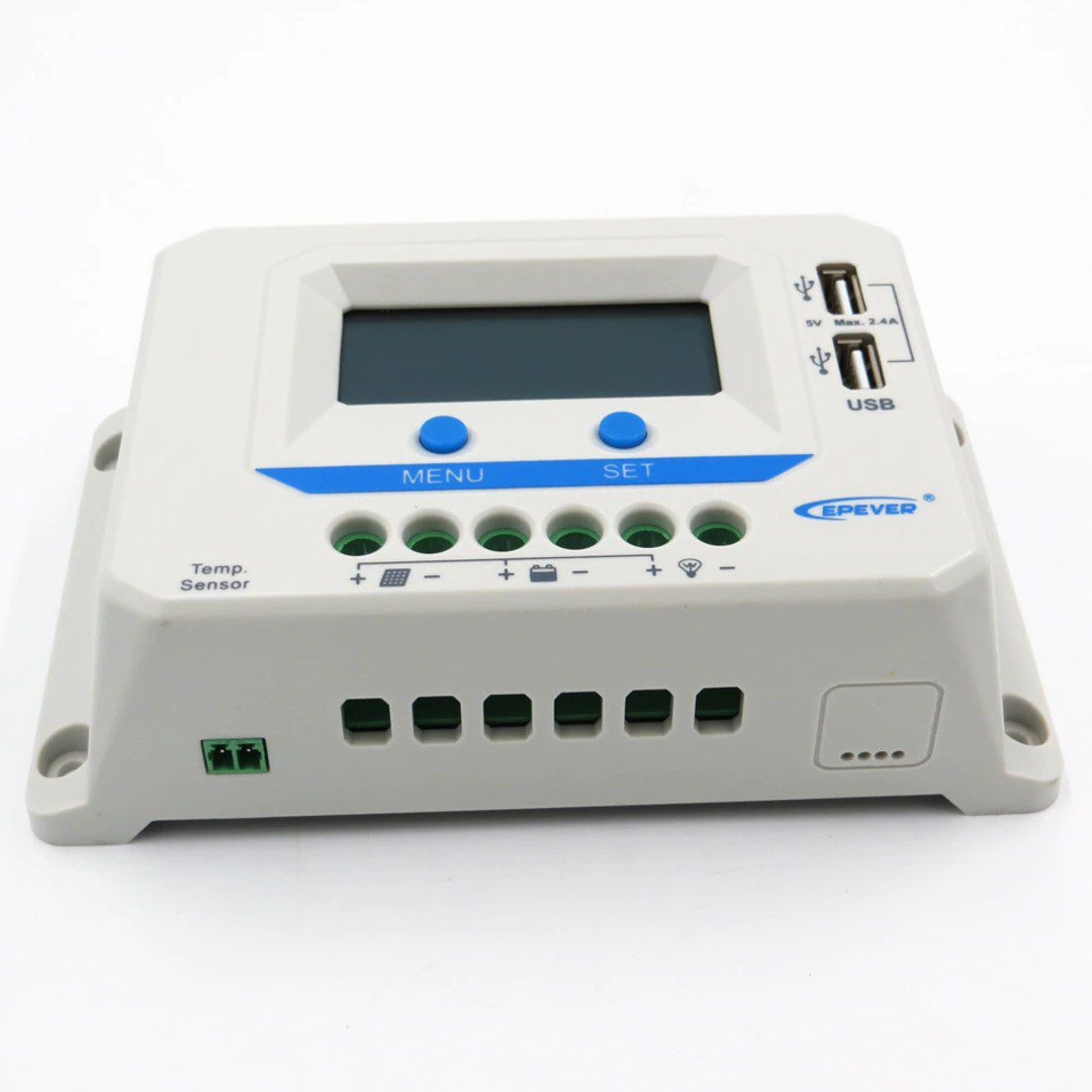 Controlador de carga solar Epever 12/24V 30A - Imagen 2