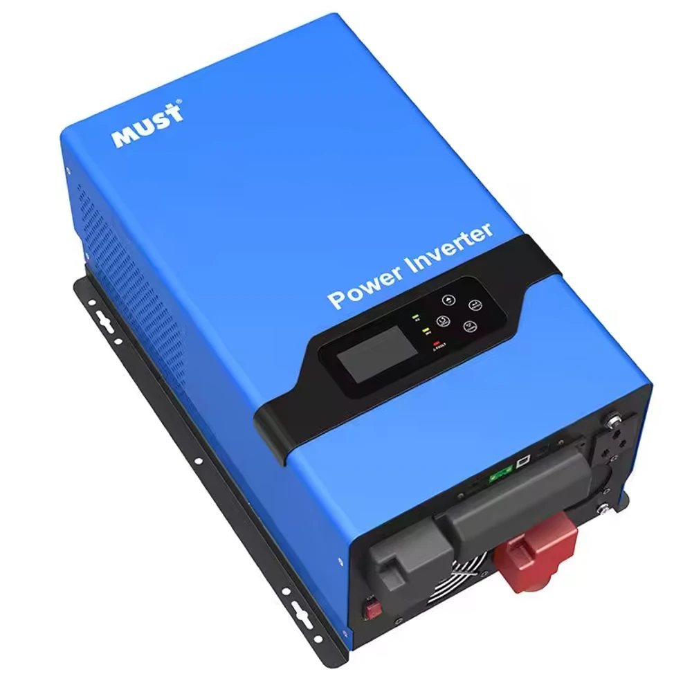 Inversor Híbrido 3000w 24V Must. Ahorra energía y contribuye al cuidado del medio ambiente, Must la mejor opción para tu proyecto solar.