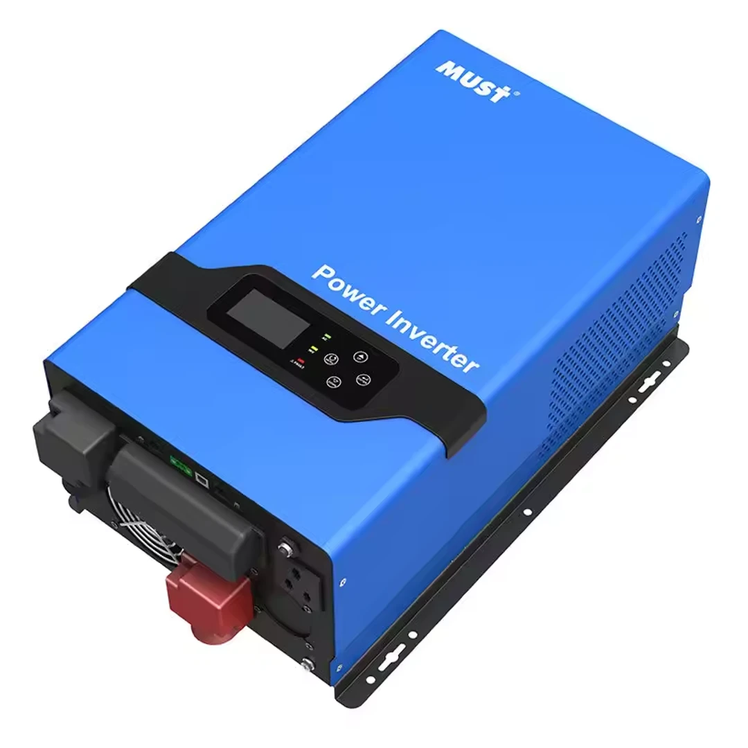 Inversor Híbrido 3000w 24V Must. Ahorra energía y contribuye al cuidado del medio ambiente, Must la mejor opción para tu proyecto solar.