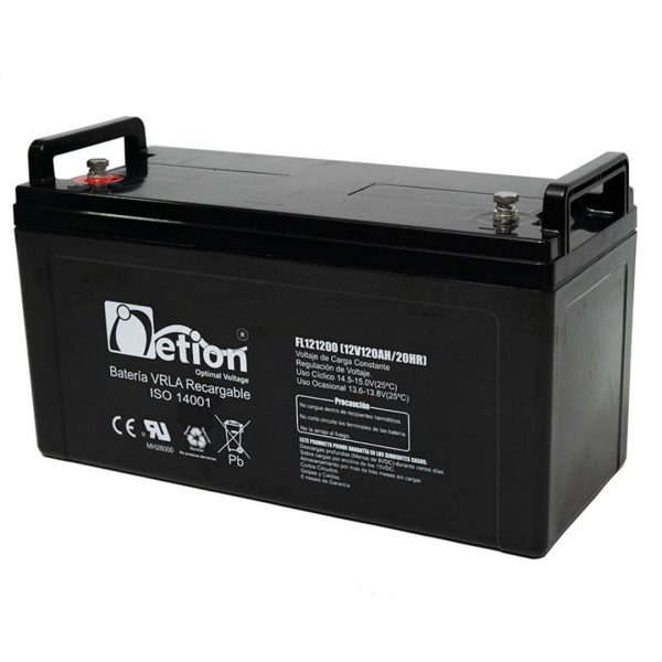 Batería AGM 120AH 12V Netion - Imagen 3