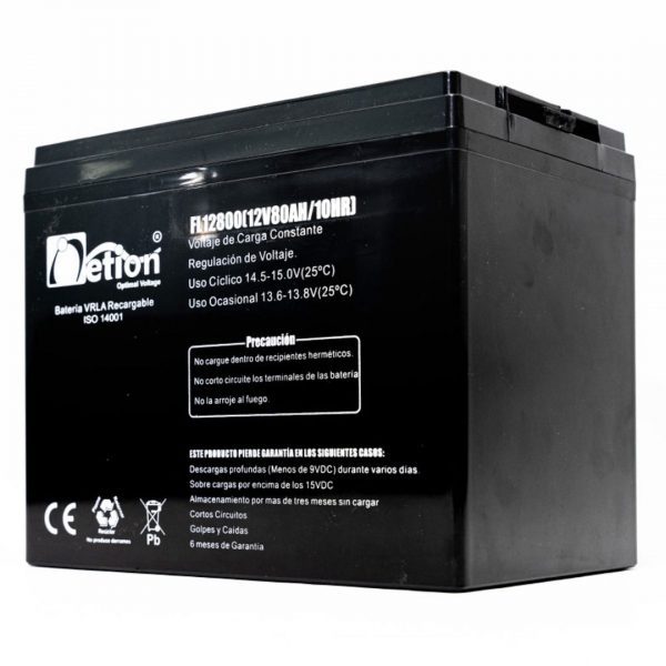 Batería AGM 80AH 12V Netion - Imagen 3