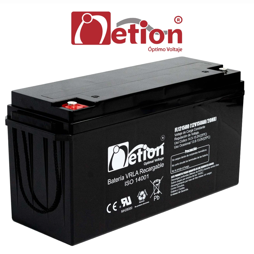 Batería AGM 150AH 12V libre de mantenimiento, excepcional rendimiento, al mejor precio en "ECOGREENSOLAR" La mejor tienda Solar de Colombia.