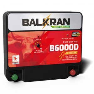 Cerca Eléctrica Solar 150Kms Balkran Dual B6000D 12vdc/110v