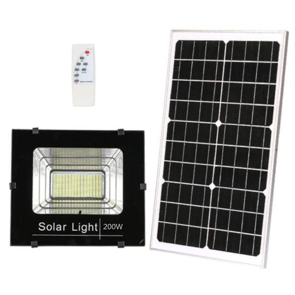 Reflector Solar Todo en Uno 200W Con Control - Imagen 2