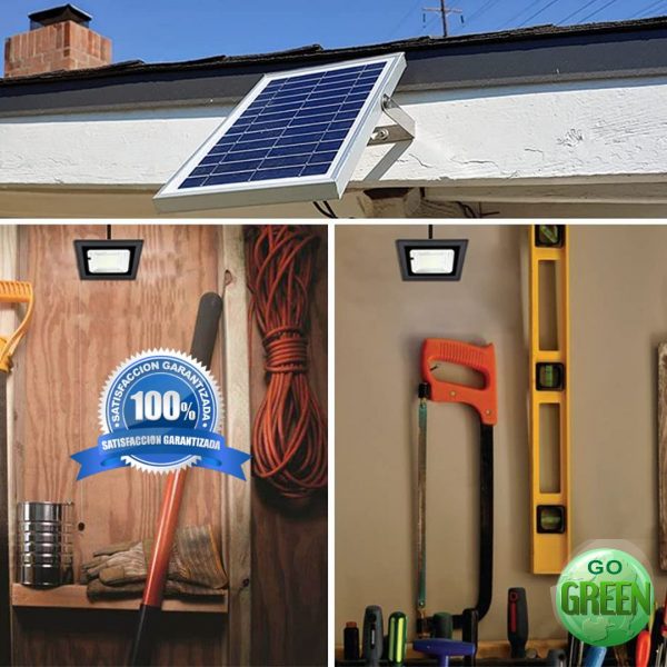 Reflector Solar Todo en Uno 100W Con Control - Imagen 4