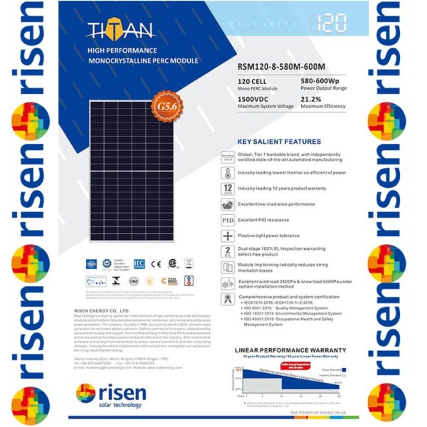Panel Solar Monocristalino 590W - Imagen 6