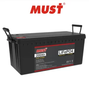 Batería Litio 200Ah 25.6V Must al mejor precio en la mejor tienda solar de Colombia "ECOGREENSOLAR"en Bogotá, Medellín, Cali, Barranquilla y todo el país.