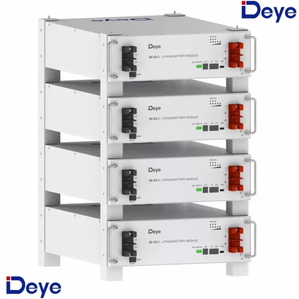 Batería Litio Deye100A 48V SE-G5.1 Pro.Al mejor precio en la mejor tienda solar de Colombia "ECOGREENSOLAR" Energía que cuida el planeta.