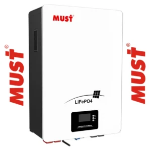 Batería de litio 100A 25.6V 3 en 1 Must, la solución perfecta para sistemas solares, almacenamiento doméstico, telecomunicaciones, Etc. Al mejor precio en ECOGREENSOLAR.